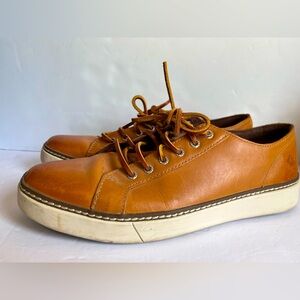 Men's Sperry Top-Sider Clipper LTT Tan Leather Lace‎ Up Oxfords Shoes Preppy 12M